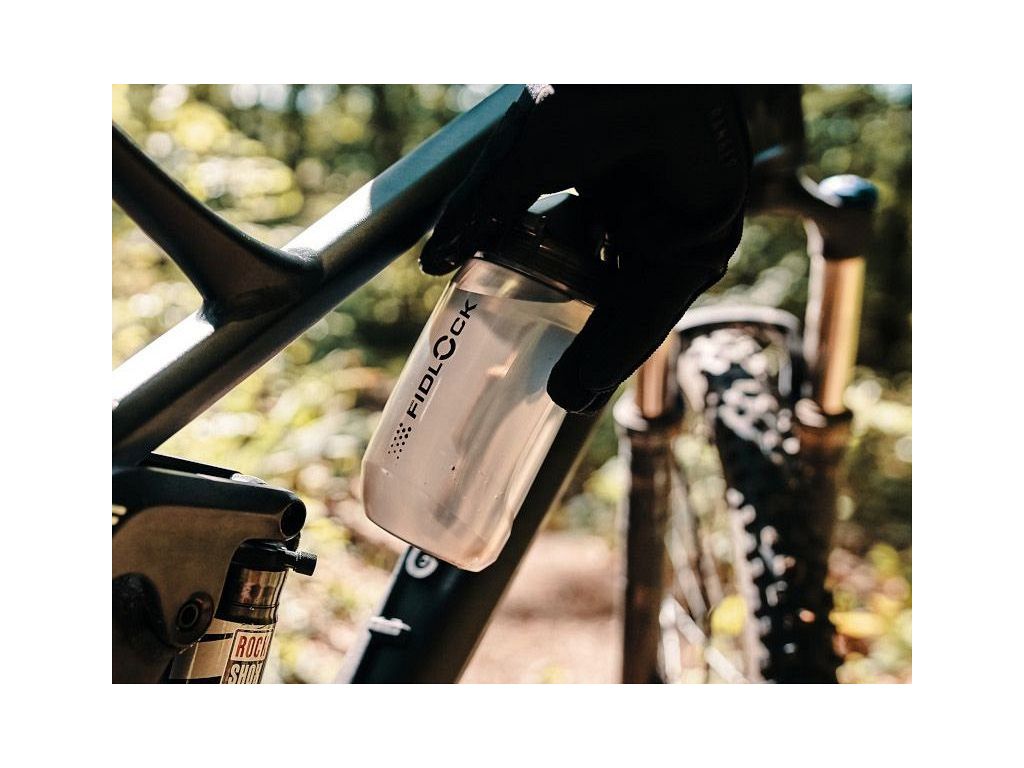 FidLock Twist 450 ml flaske og magnetisk base - smoke - Kibæk Cykler