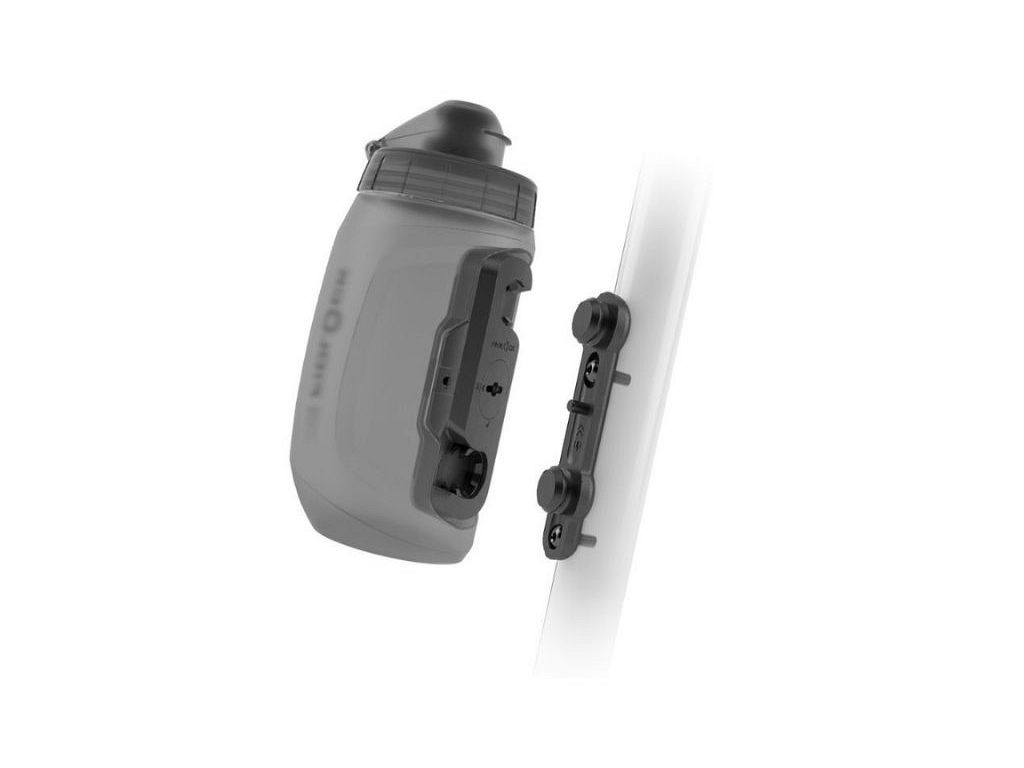 FidLock Twist 450 ml flaske og magnetisk base - smoke - Kibæk Cykler