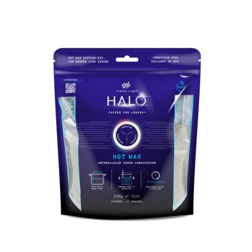Finish Line Halo Hot Wax granulat - 600g voks til cykelkæder - Kibæk Cykler