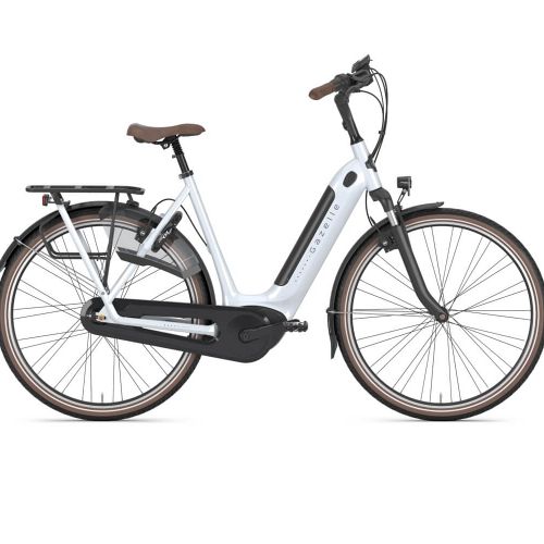 Gazelle Arroyo C7+ HMB Elite elcykel med Bosch motor - Frozen White - Kibæk Cykler