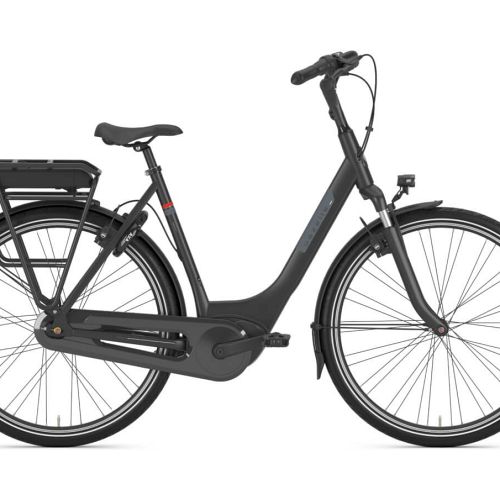 Gazelle Paris C7+ HMB elcykel med Bosch  - Black Mat - Kibæk Cykler