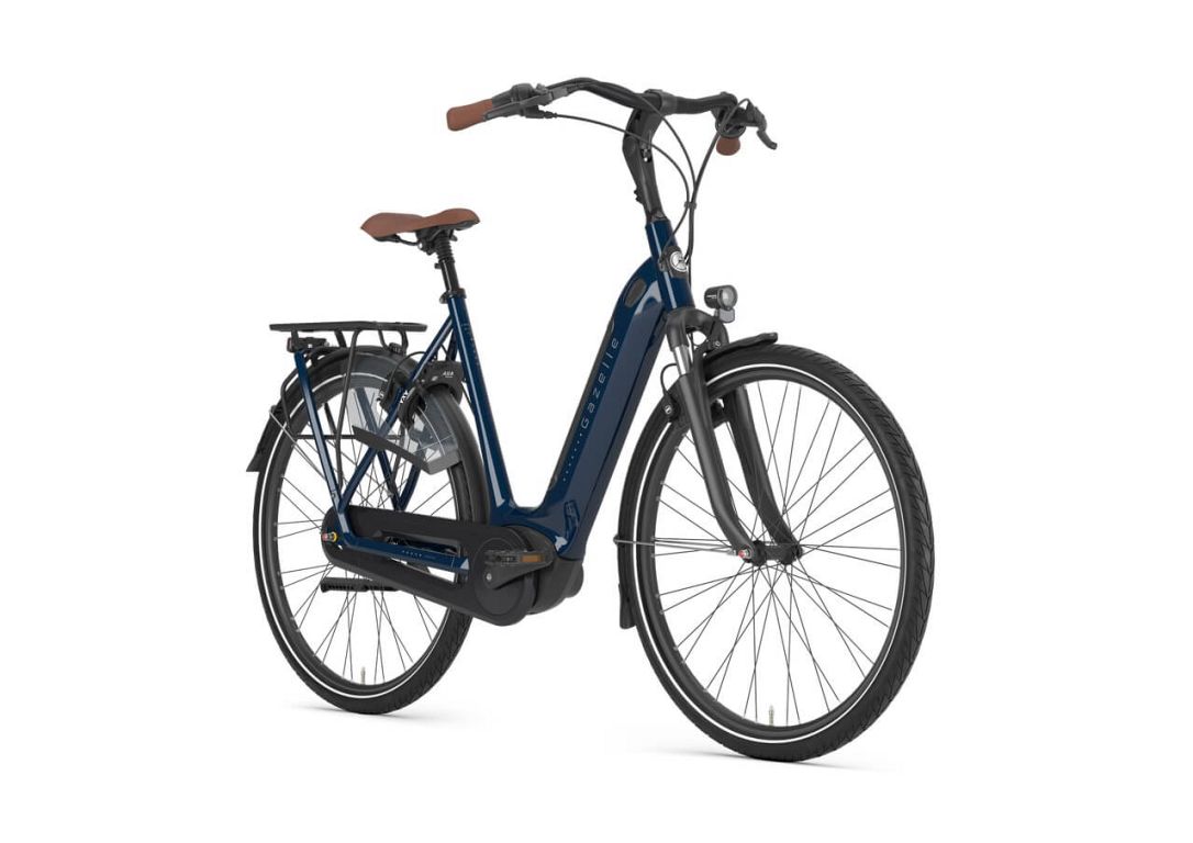 Gazelle Arroyo C7+ HMB Elite - Navy Blue elcykel med Bosch - Kibæk Cykler