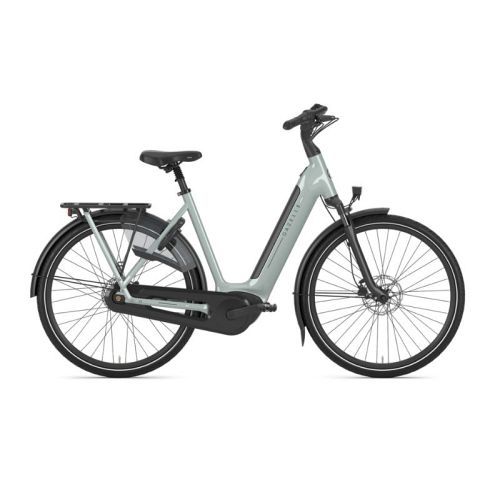 Gazelle Arroyo C8 HMB Elite - light olive - Bosch centermotor - stort batteri - Kibæk Cykler