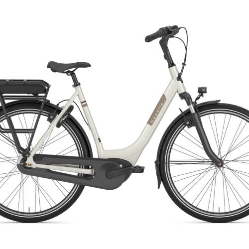 Gazelle Paris C7+ HMB elcykel med Bosch  - Ivore White - Kibæk Cykler
