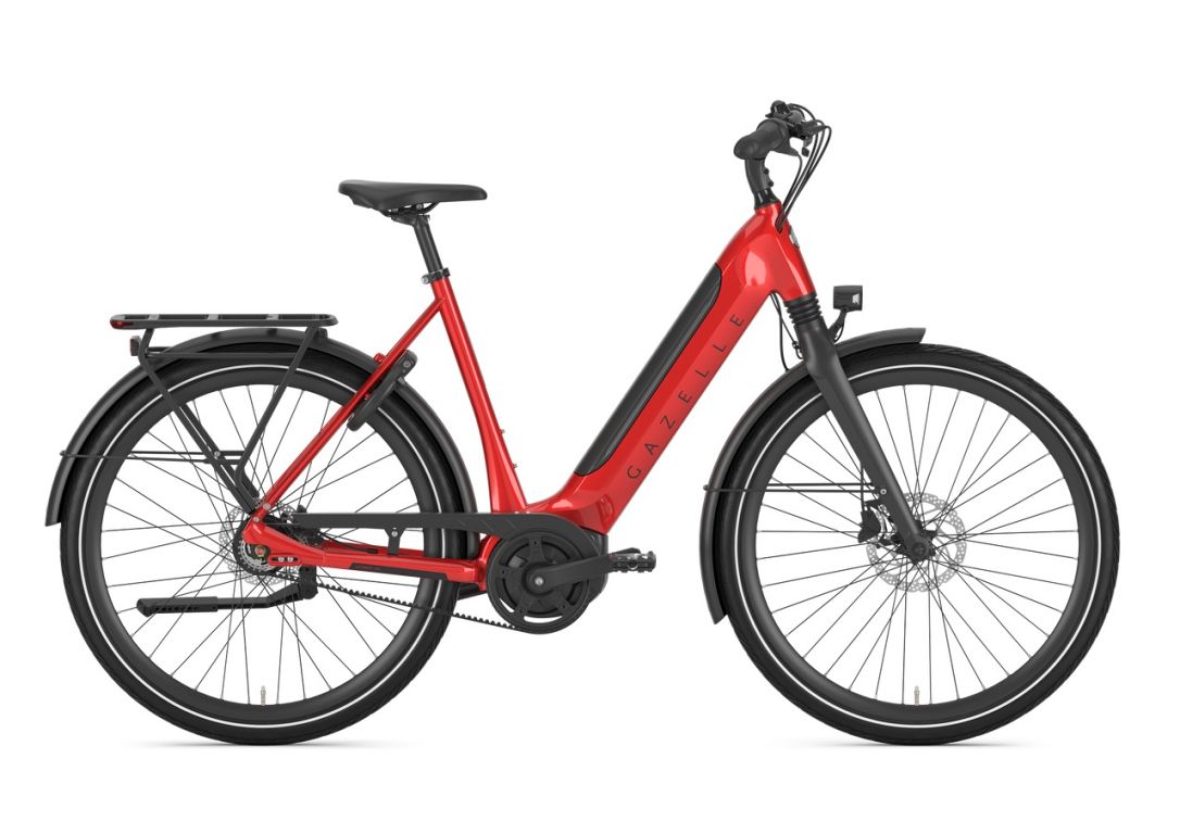 Gazelle Ultimate C8+ HMB elcykel - Champion Red - Kibæk Cykler