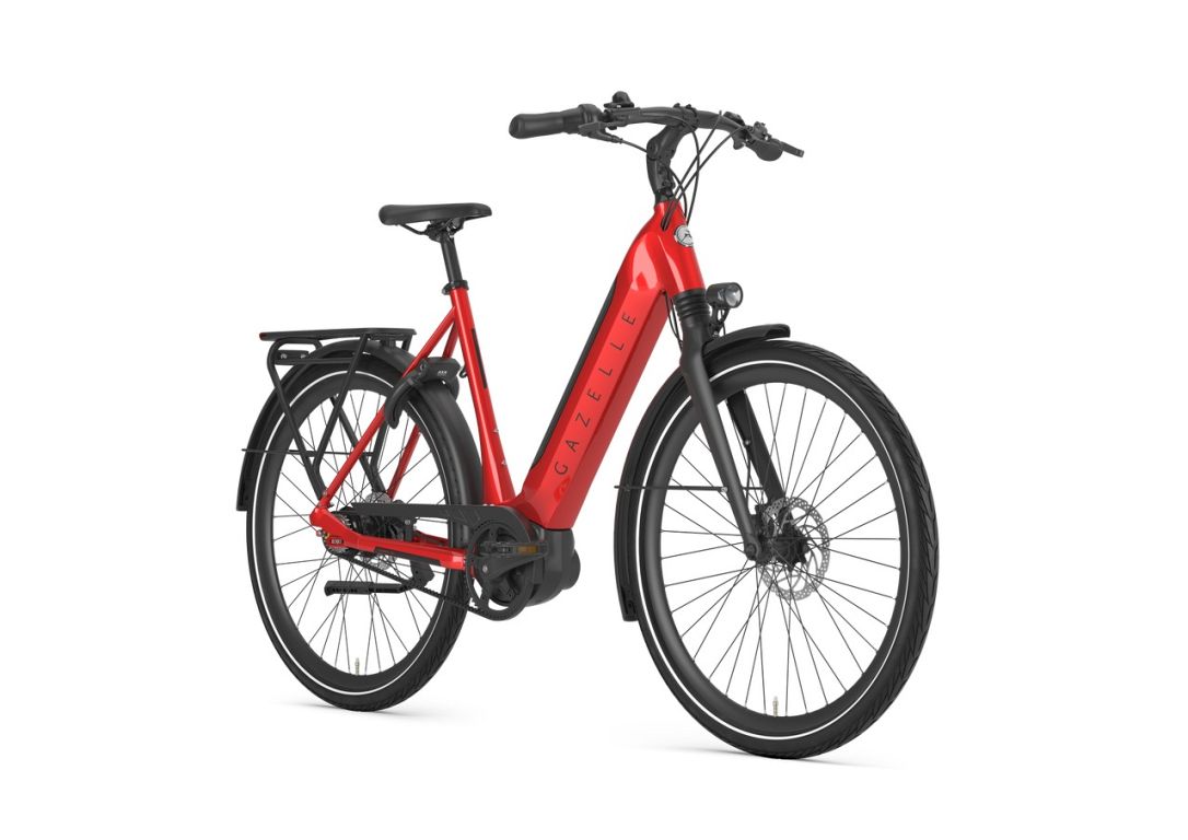 Gazelle Ultimate C8+ HMB elcykel - Champion Red - Kibæk Cykler