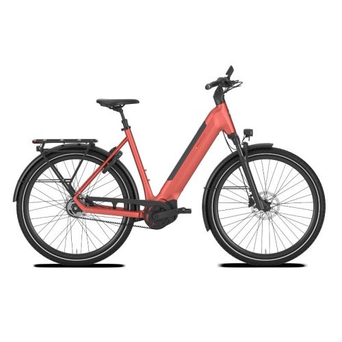 Gazelle Ultimate C5+ - Metallic Orange elcykel med Bosch Performance Line Motor - Kibæk Cykler