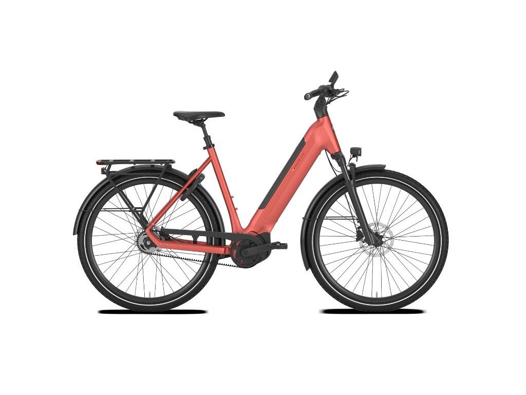 Gazelle Ultimate C5+ - Metallic Orange elcykel med Bosch Performance Line Motor - Kibæk Cykler