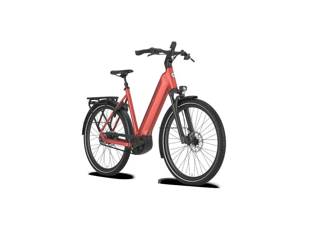 Gazelle Ultimate C5+ - Metallic Orange elcykel med Bosch Performance Line Motor - Kibæk Cykler
