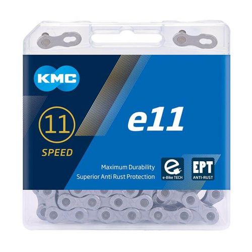 KMC E11 EPT 11 speed kæde til elcykel - 136 led - Kibæk Cykler