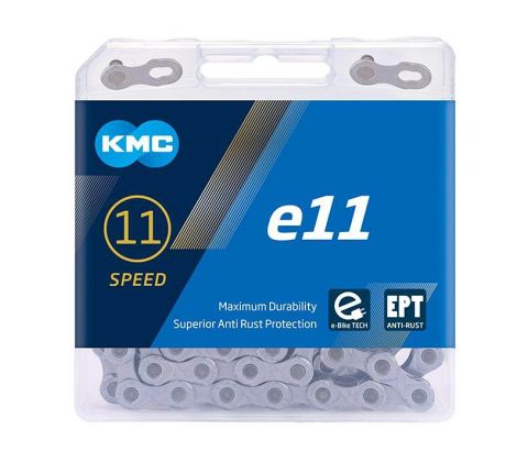 KMC E11 EPT 11 speed kæde til elcykel - 136 led - Kibæk Cykler