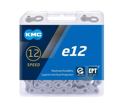 KMC E112 EPT 12 speed kæde til elcykel - 130 led - Kibæk Cykler