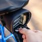 KOM Cycling sadeltaske med beslag til Garmin Varia radar - Kibæk Cykler