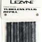 Lezyne Tubeless Plug Refill Kit - 10 stk. 3,5 mm plugs til tubeless - Kibæk Cykler