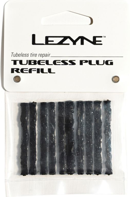 Lezyne Tubeless Plug Refill Kit - 10 stk. 3,5 mm plugs til tubeless - Kibæk Cykler