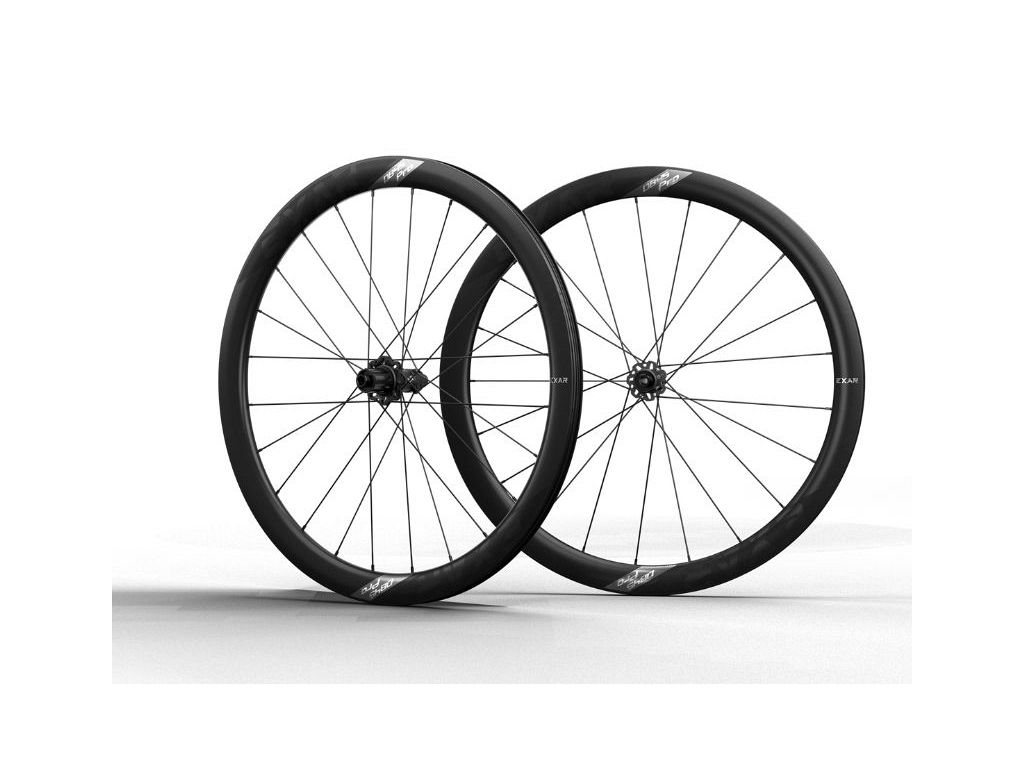 Magene Exar DB45 Pro carbon hjulsæt - 45 mm høje hjul til skarp pris - Kibæk Cykler