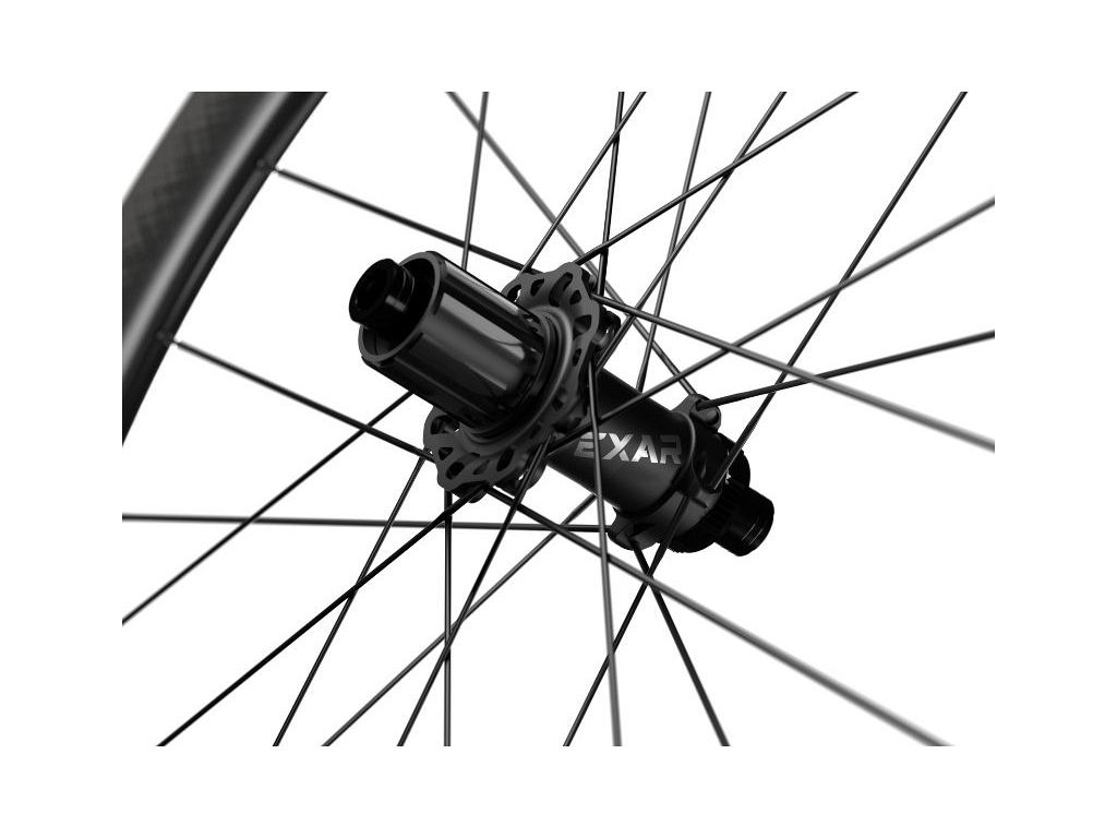 Magene Exar DB45 Pro carbon hjulsæt - 45 mm høje hjul til skarp pris - Kibæk Cykler