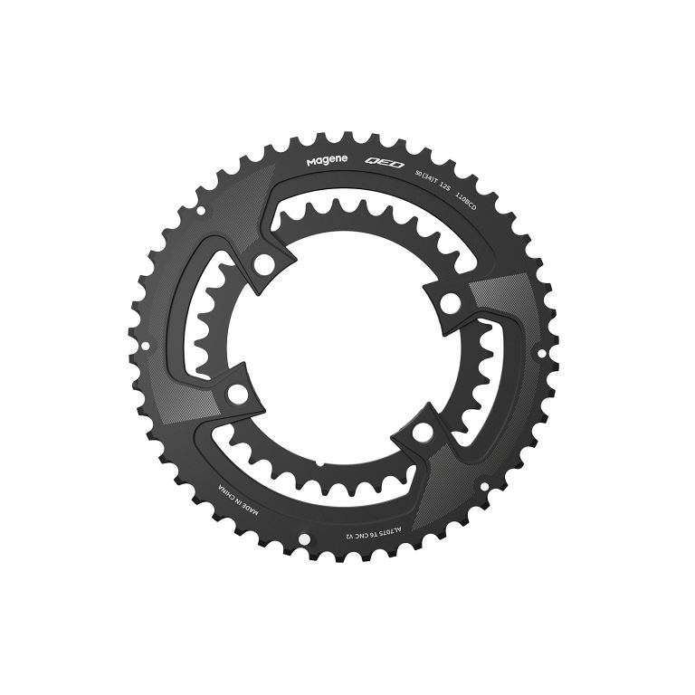 Magene QED Lightweight Split klinger - 52-36T - Kibæk Cykler