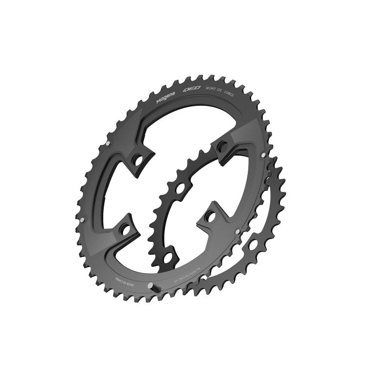 Magene QED Lightweight Split klinger - 52-36T - Kibæk Cykler