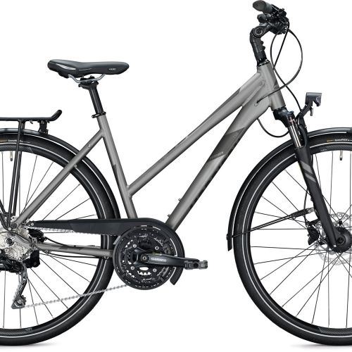 Morrison T 5.0 trekking cykel til dame - grå - Kibæk Cykler