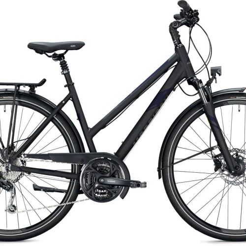 Morrison T 3.0 damecykel - Anthracit - grå - sort - Kibæk Cykler