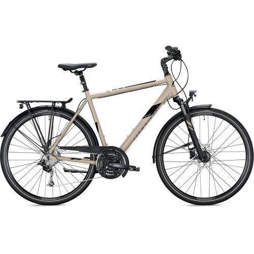 Morrison T 3.0 hybrid herrecykel - letkørende cykel - sandfarvet - Kibæk Cykler