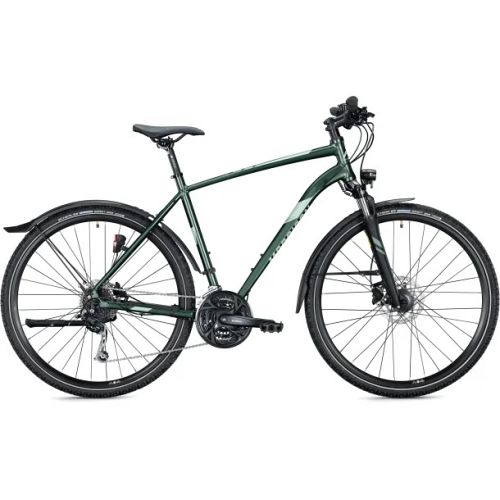 Morrison X 2.0 hybrid herrcykel - Forest Green - skov grøn - Kibæk Cykler