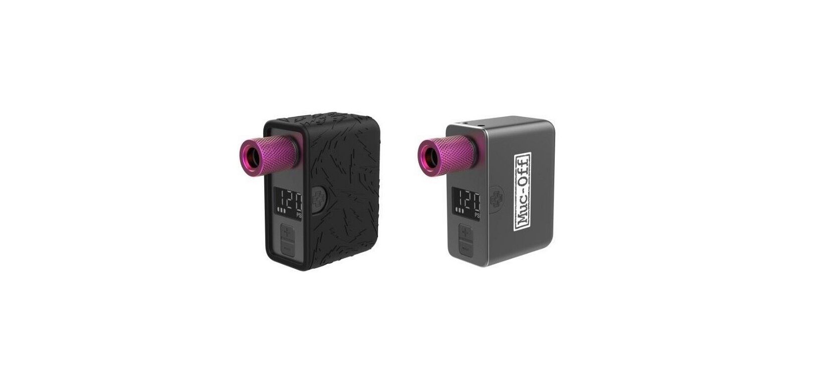 Muc-Off Airmach Mini Inflator Pro elektrisk cykelpumpe - Kibæk Cykler