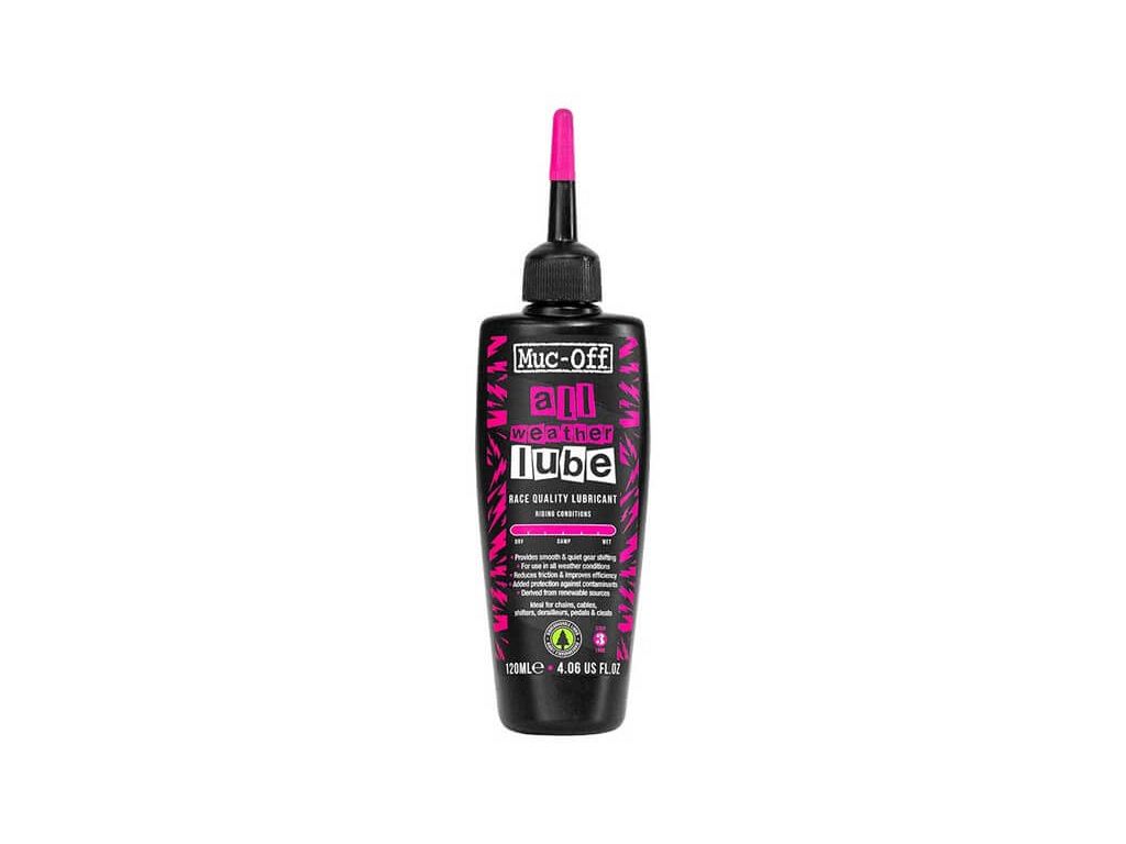 Muc-Off All Weather Lube 120 ml kædeolie til cykel - Kibæk Cykler