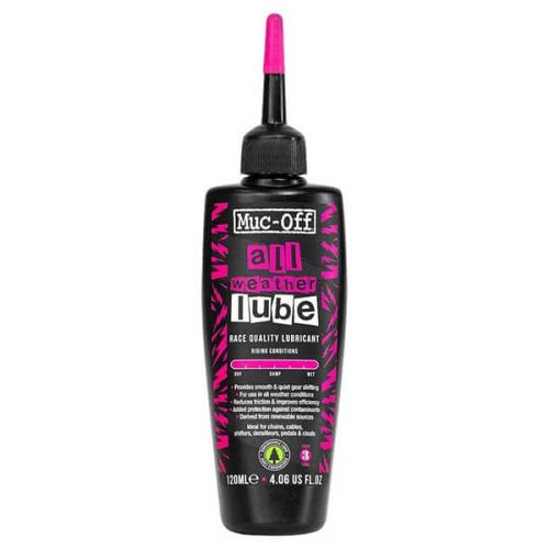 Muc-Off All Weather Lube 120 ml kædeolie til cykel - Kibæk Cykler