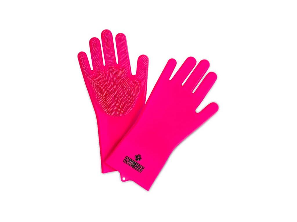 Muc-Off Deep Scrubber Gloves - silikonehandsker til cykelvask - Kibæk Cykler
