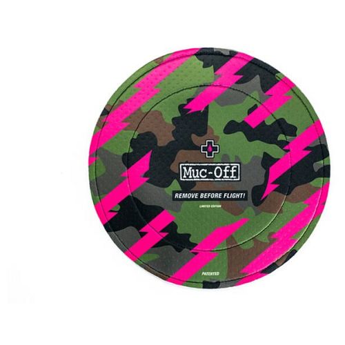 Muc-Off Disc Brake Covers - beskyttelse til bremseskiver - 2 stk - Camo - Kibæk Cykler