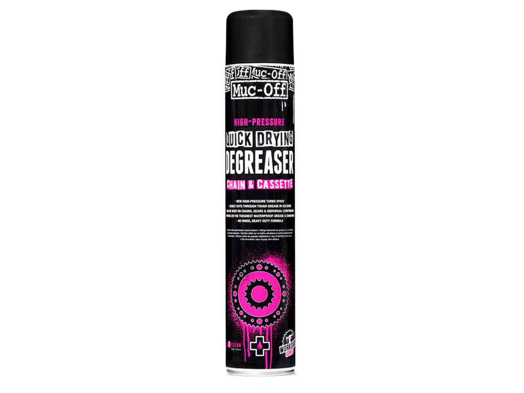 Muc-Off High Pressure Quick Drying Degreaser til kæde og kassette - 750 ml