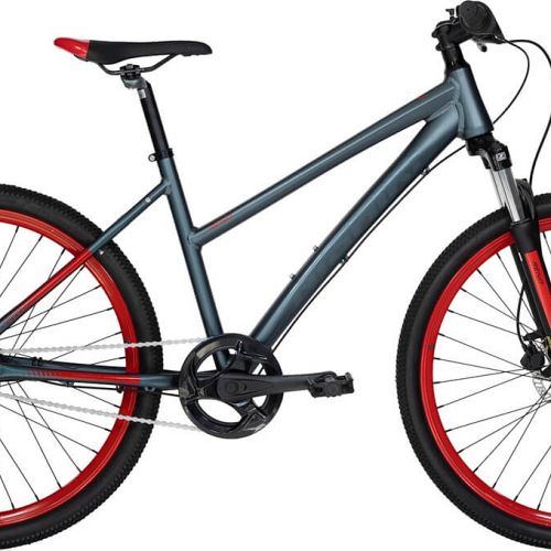 Nishiki Reno Dame mountainbike - Mat lys petroleum - Kibæk Cykler