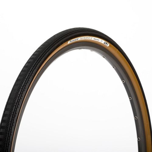 Panaracer GravelKing SS foldedæk - 700x38C sort-brun - tubeless - Kibæk Cykler