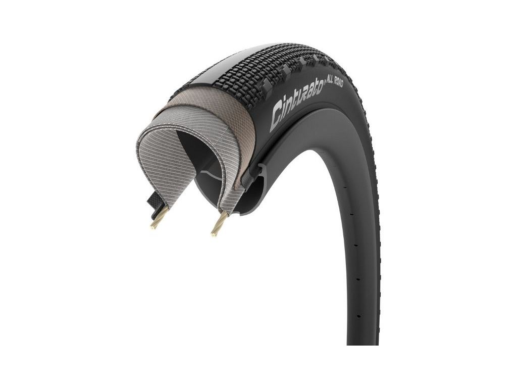 Pirelli Cinturato All Road TLR foldedæk til gravel bike - 700x40C - Kibæk Cykler