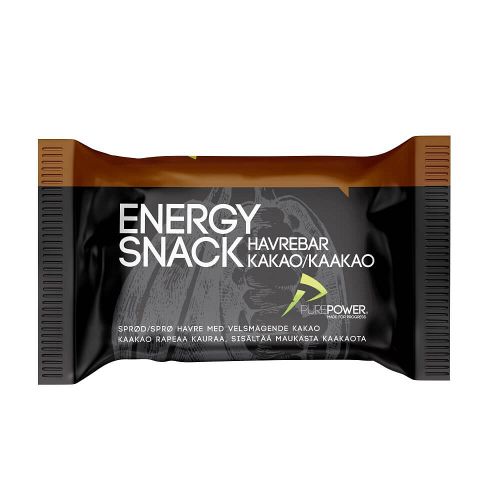 Purepower Energy Snack Kakao - energibar - Kibæk Cykler