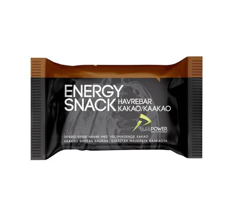 Purepower Energy Snack Kakao - energibar - Kibæk Cykler