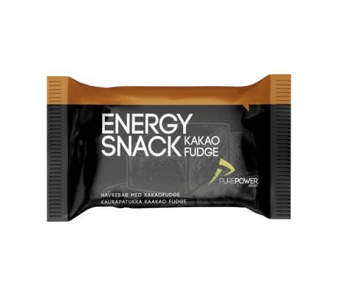 Purepower Energy Snack energibar - Kakao Fudge - Kibæk Cykler