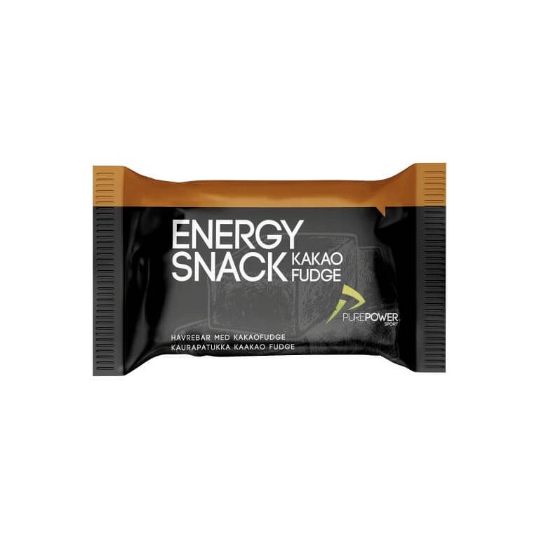 Purepower Energy Snack energibar - Kakao Fudge - Kibæk Cykler