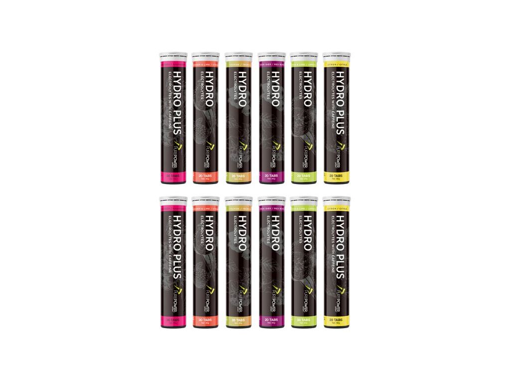 Mix pakke med 10 x 20 stk Purepower Hydro tabs - Kibæk Cykler