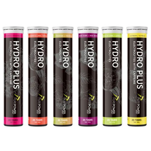 Mix pakke med 5 x 20 stk Purepower Hydro tabs - Kibæk Cykler