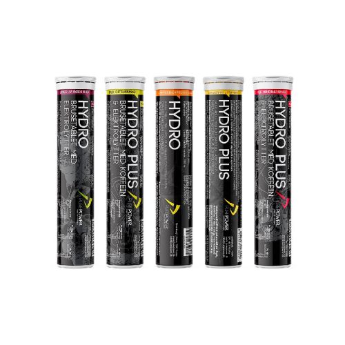 Mix pakke med 5 x 20 stk Purepower Hydro tabs - Kibæk Cykler