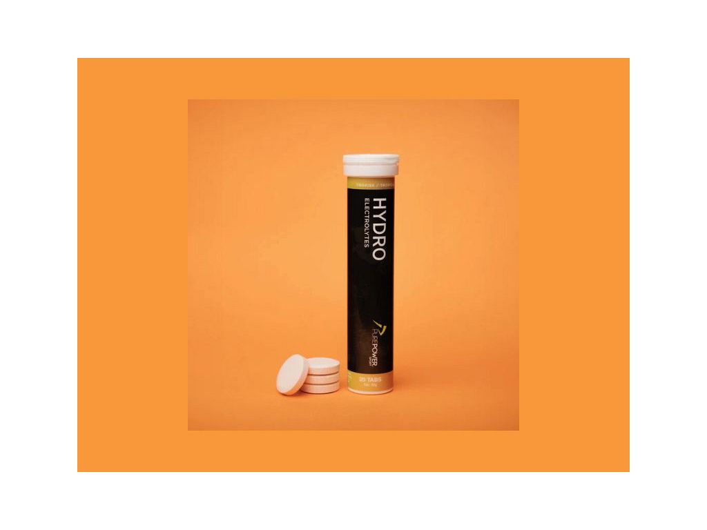 Purepower Hydro Tabs - Tropical smag - 1 rør med 20 tabs - Kibæk Cykler