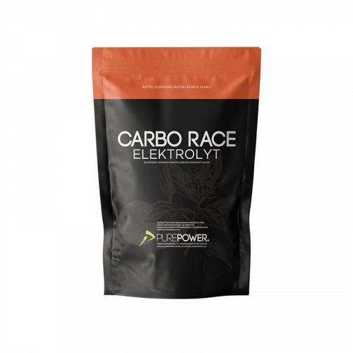 Purepower Carbo Race energidrik pulver med elektrolytter - appelsin - Kibæk Cykler
