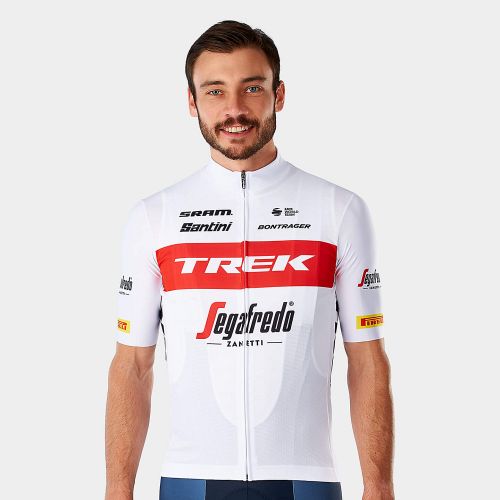 Santini Trek-Segafredo Team Race Replica cykeltrøje - 2022 - Kibæk Cykler