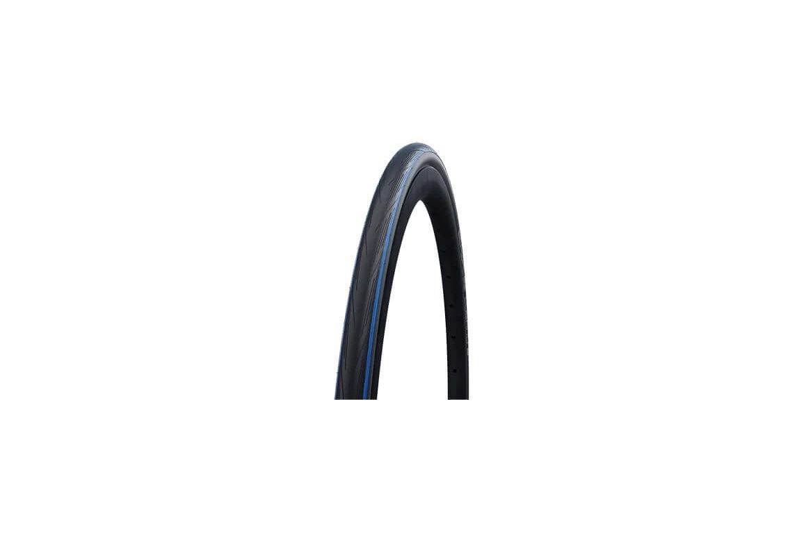 Schwalbe Lugano II dæk til racer 700x25C - blå - Kibæk Cykler