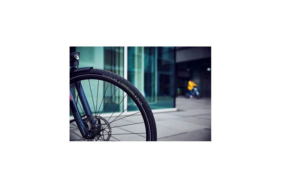 Schwalbe Marathon E-Plus punkterfri dæk til elcykel - Kibæk Cykler