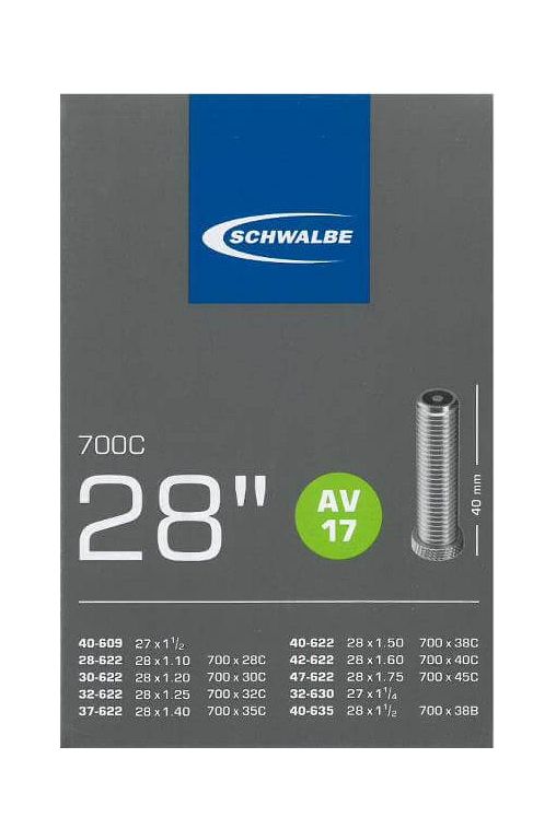 Schwalbe AV17 slange 700x28-35C med auto-ventil