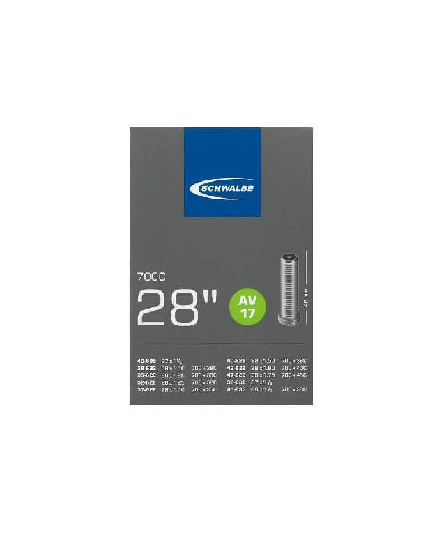 Schwalbe AV17 slange 700x28-35C med auto-ventil